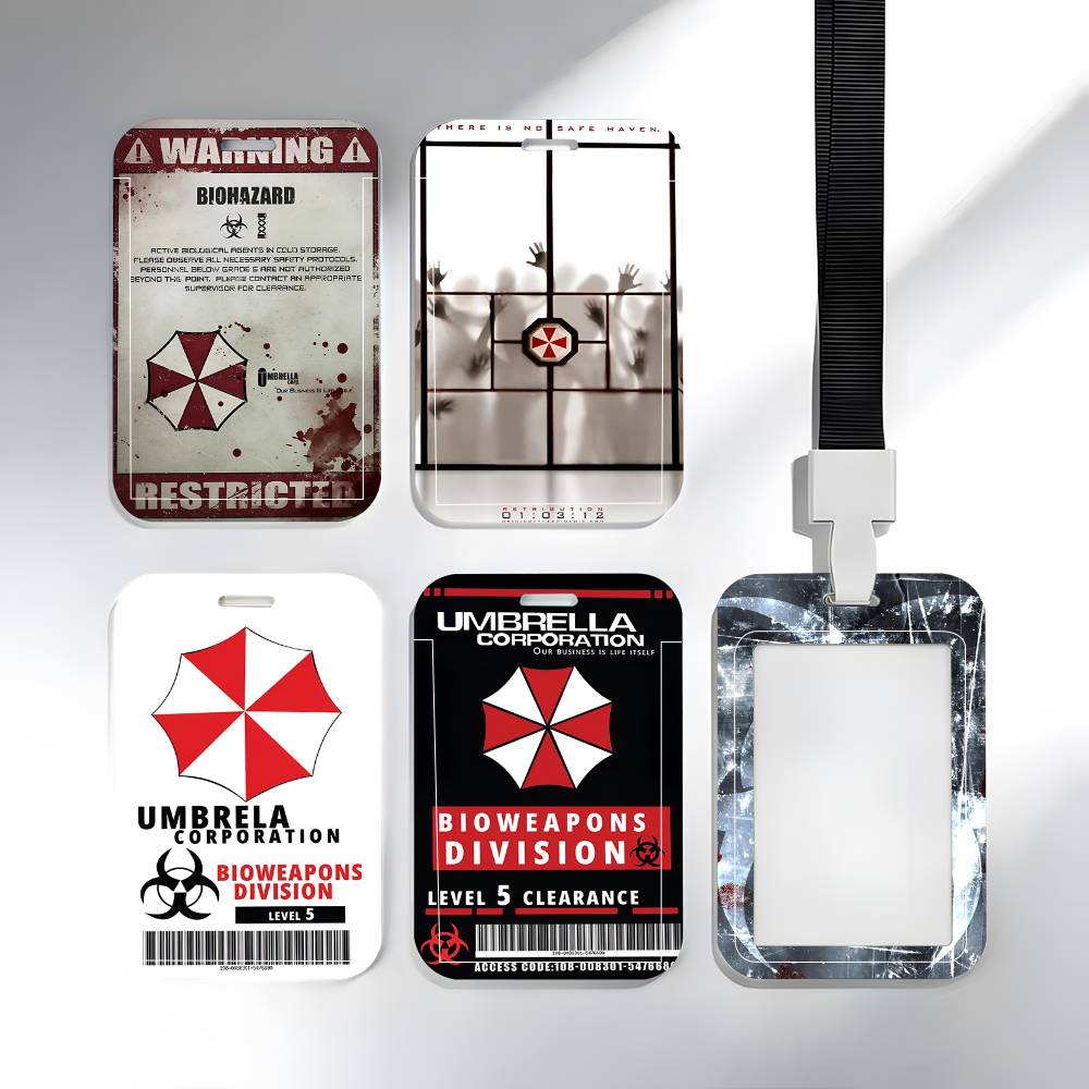 Board Game Resident Evil - 게임 R-Resident E-Evil 랜야드 카드 홀더