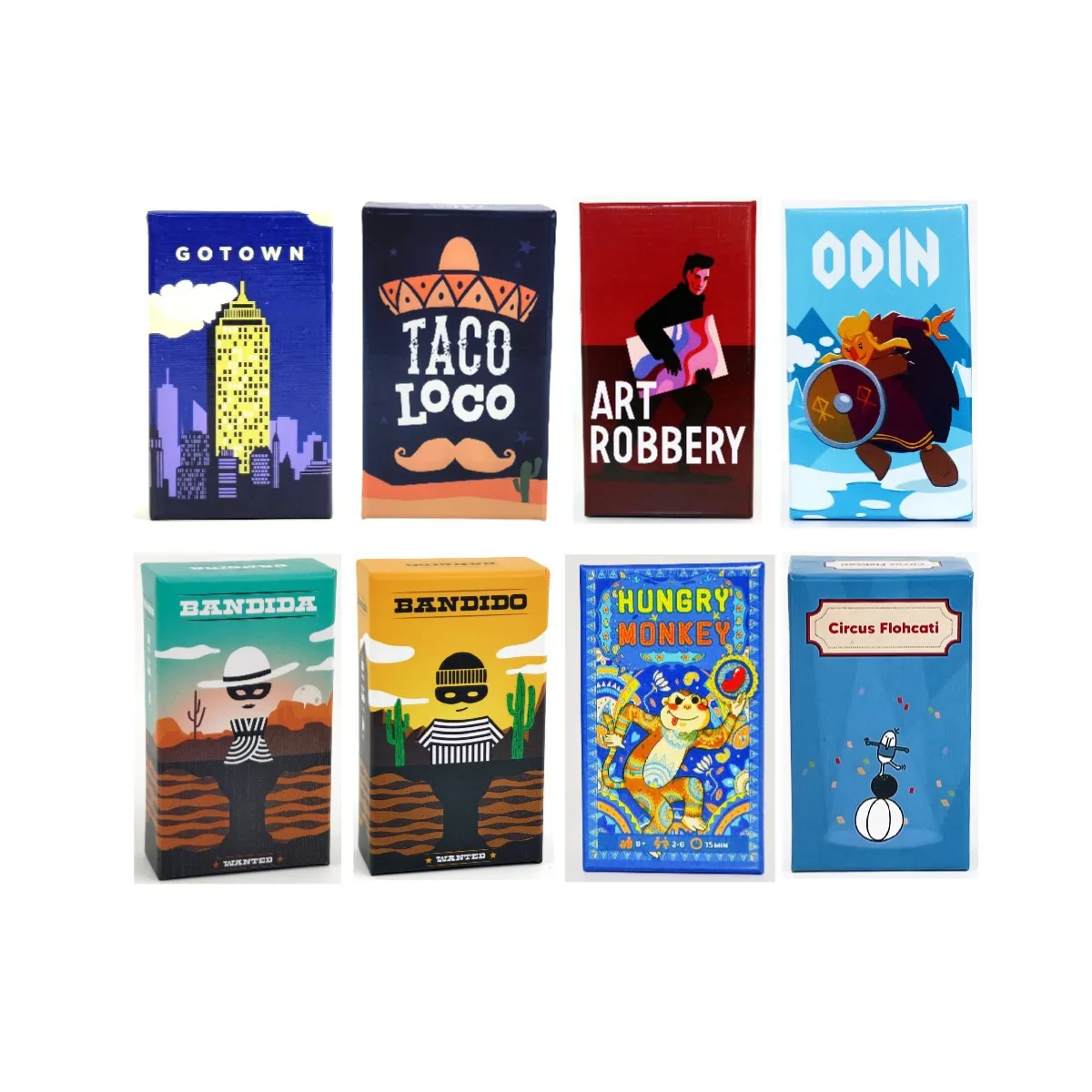 Board Game Bang - 핫 게임즈 - 타코 로코 카드