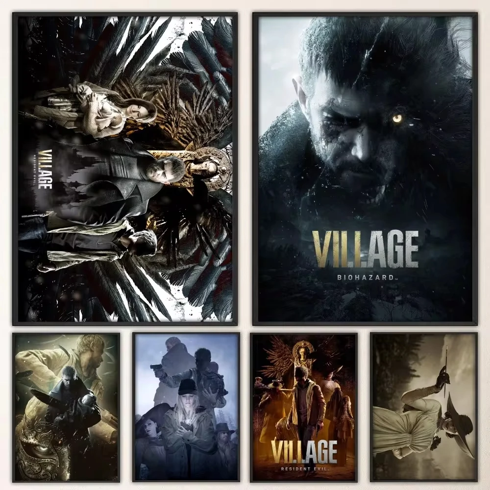 Board Game Resident Evil - Resident-Evil 8 Village 인기 비디오 게임