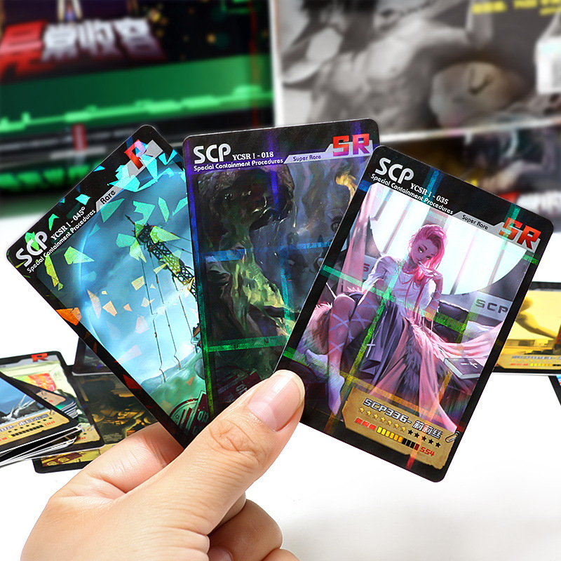 SCP 재단 컬렉션 카드 종이 게임 어린이 애니메이션  - Board Game List 리뷰 및 가격