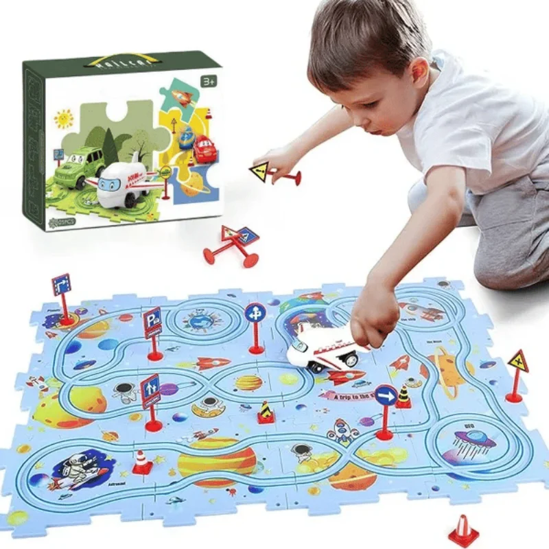 어린이 교육 퍼즐 트랙 자동차 키즈 로직 보드 게임 퍼 - Board Game Race Track 리뷰 및 가격