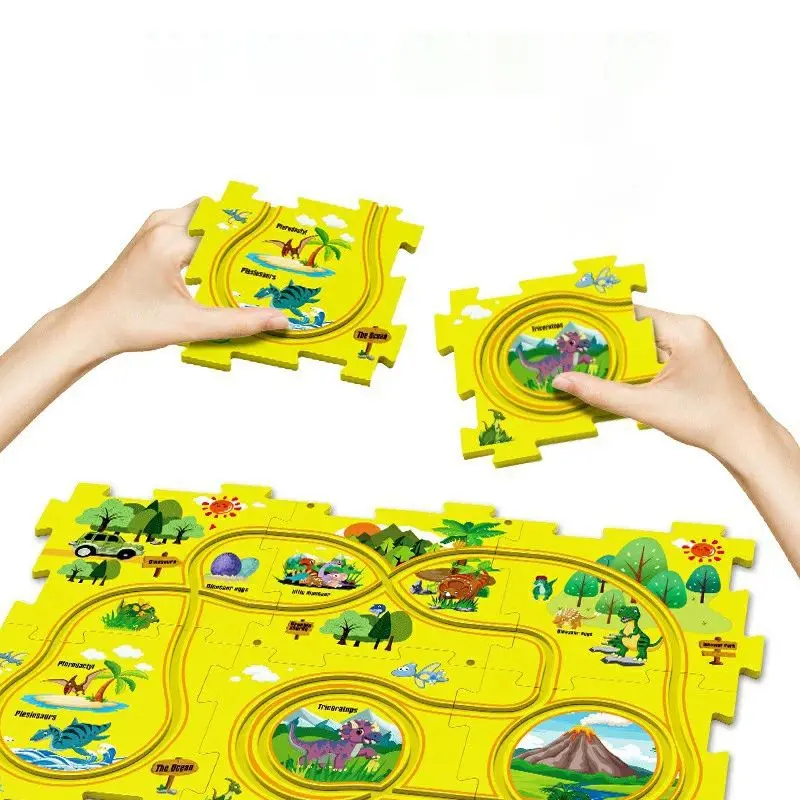 어린이 교육 퍼즐 트랙 자동차 키즈 로직 보드 게임 퍼 - Board Game Race Track 리뷰 및 가격