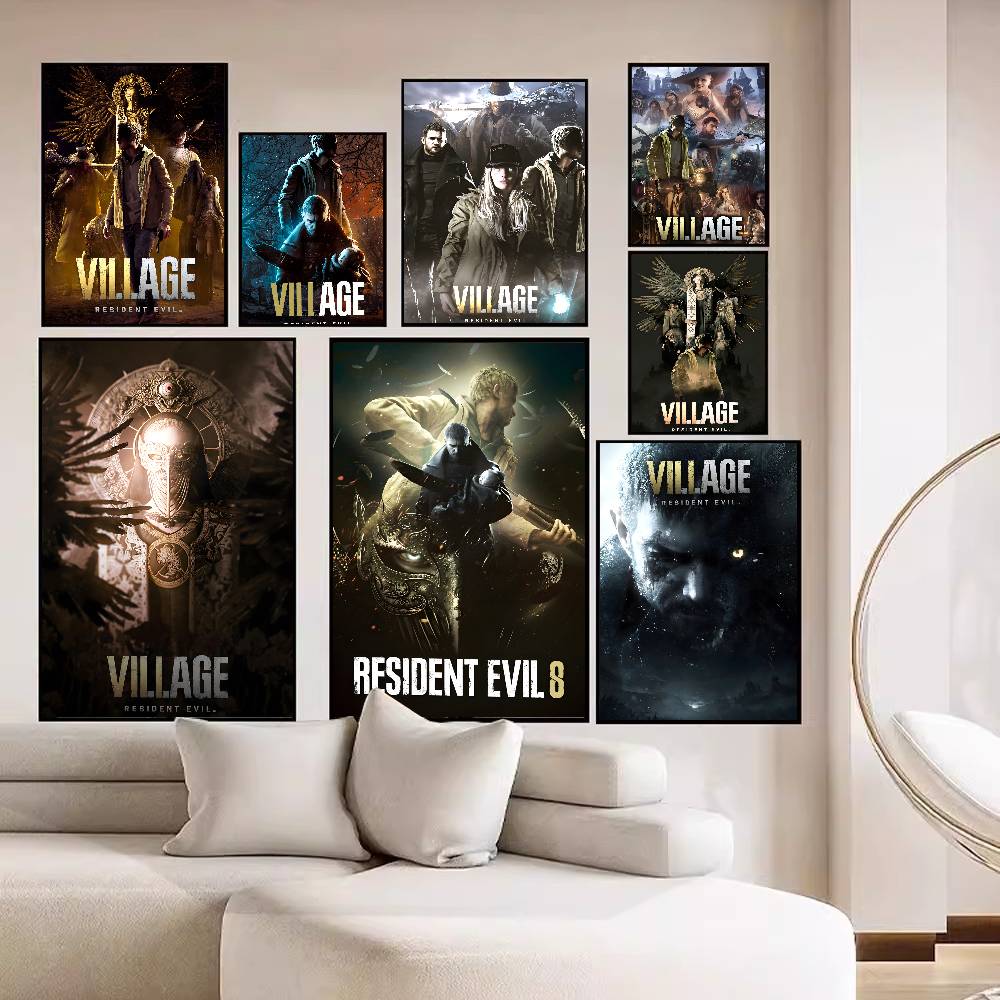 레지던트 이블 8 빌리지 핫 비디오 게임 화이트페이퍼  - Board Game Resident Evil 리뷰 및 가격