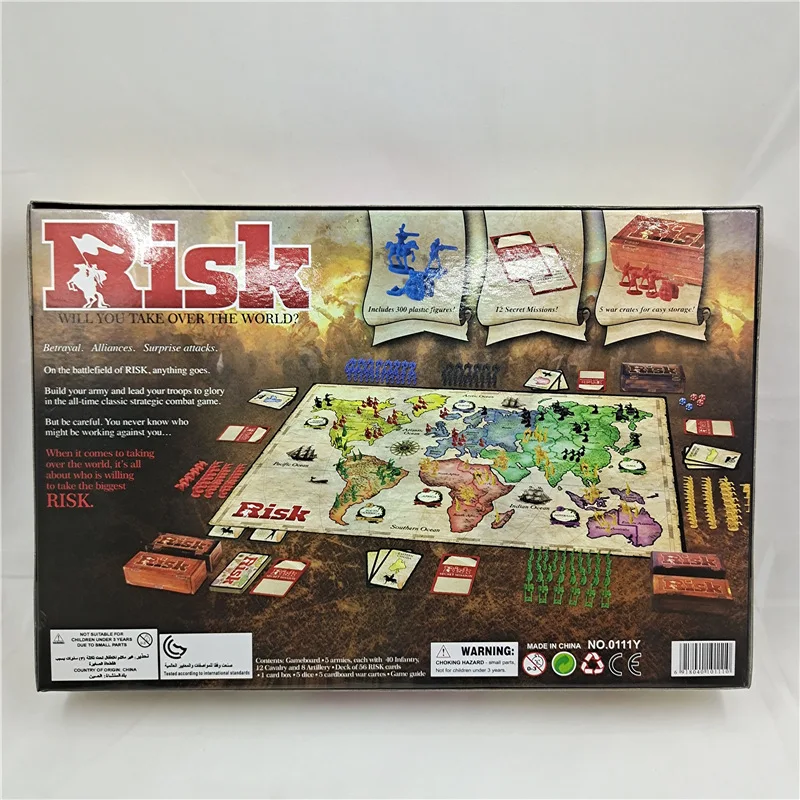 2~5명의 플레이어에게 적합한 RISK 전략 보드게임, - Board Game Risk 리뷰 및 가격