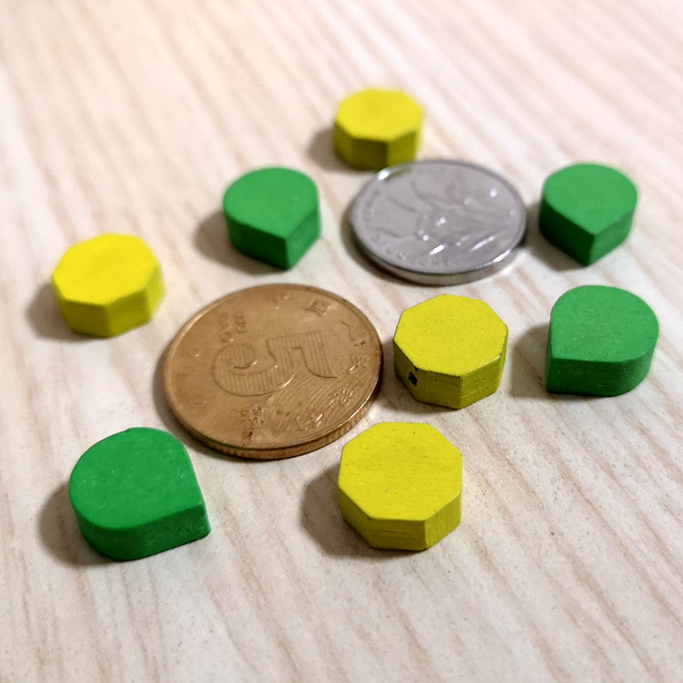 100Pcs 10mm 하트/다이아몬드/물/십자가/스타  - Board Game Bang 리뷰 및 가격