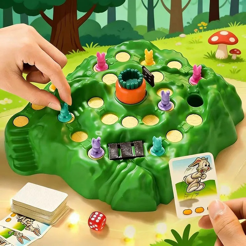 뜨거운 판매 재미있는 장난감 토끼 트랩 업그레이드된 보 - Board Game List 리뷰 및 가격
