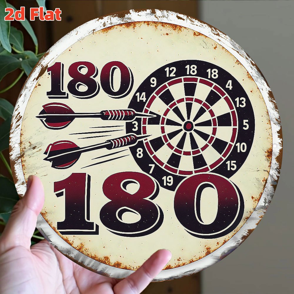 2D 평면 다트보드 벽 장식 - 20cm 원형 다트 게 - Board Game Template 리뷰 및 가격